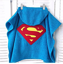 Пончо полотенце супер мэн