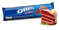 Печенье OREO Red Velvet красный бархат 133 / 123,5гр. (24шт-упак)