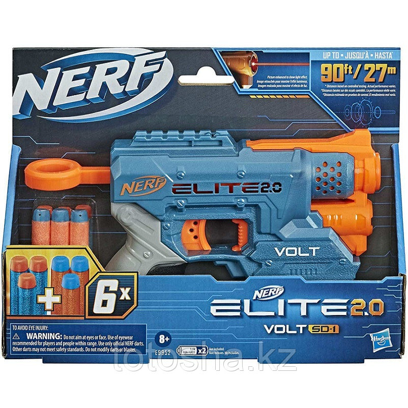 Бластер Nerf Elite 2,0 Volt SD-1 Вольт СД-1 , E9952