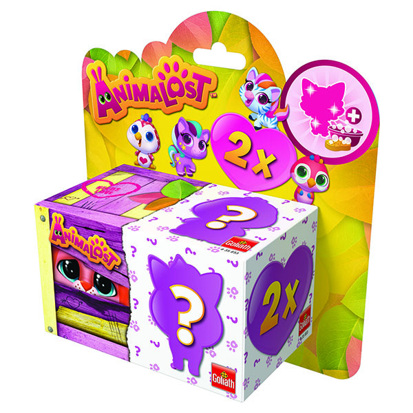 Игрушка AnimaLost Фигурки животных 5 см в комплекте с аксессуарами, 2 шт.в наборе, ассорт.