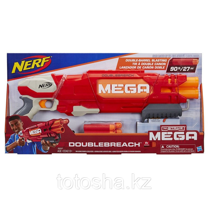 Бластер Nerf Mega DoubleBreach Mega Даблбрич , B9789