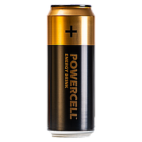 Энергетический напиток Powercell Original (Пауэрселл Ориджинал) батарейка безалкогольный 450ml (12шт упак)