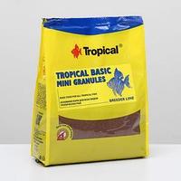 Корм для рыб Tropical Basic Granules в виде мелких, медленно тонущих гранул, 1 кг