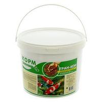 Корм для рыб 'ЗООМИР. ГРАН-КОИ' плавающие гранулы для кои-карпов, ведро 10 л, 3.2 кг