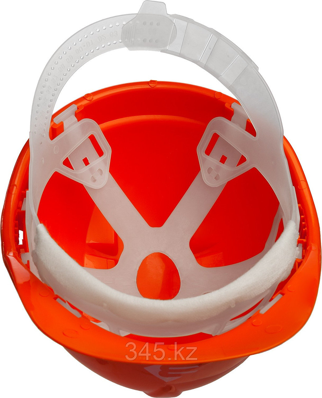 Каска защитная ЗУБР "МАСТЕР", оранжевая - фото 4 - id-p22333207