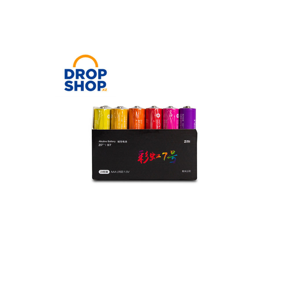 Батарейки Xiaomi ZMI ZI7 Rainbow AA724 7AAA