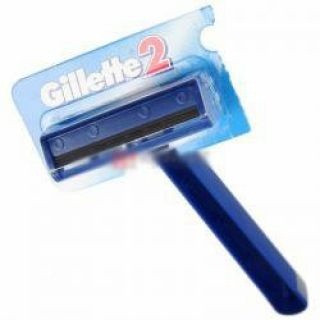 Станок для бритья Gillette 2, одноразовый - фото 1 - id-p85812992