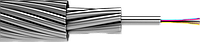 Грозотрос с центральным оптическим модулем (ОКГТ-Ц)