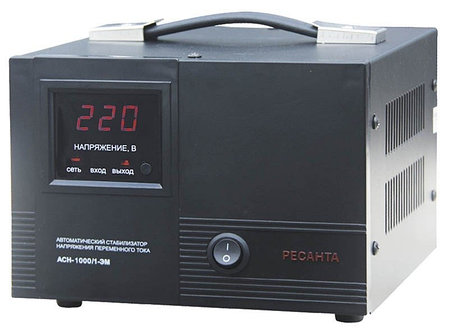 Стабилизатор напряжения РЕСАНТА АСН-1000/1-ЭМ, фото 2