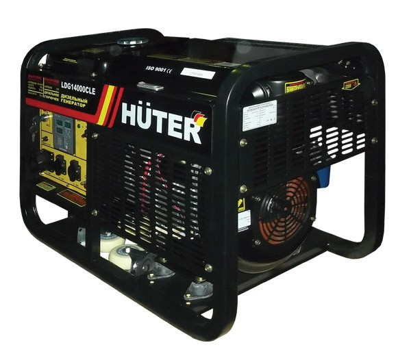 Портативный дизельный генератор HUTER LDG14000CLE - фото 1 - id-p85829567