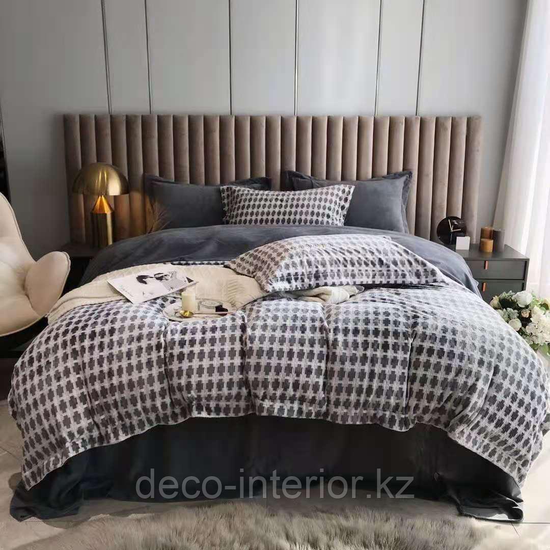Комплект постельного белья двуспальный из вельвета