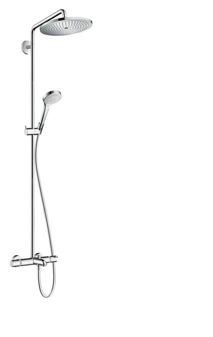 Душевая система с термостатом для ванны Croma Select S Showerpipe 280 1jet HG26792000, фото 1