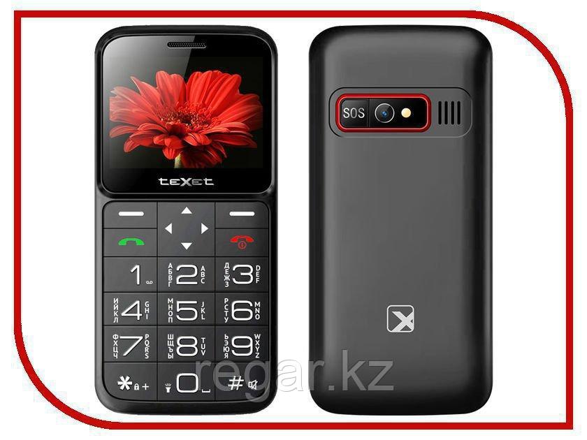 Мобильный телефон Texet TM-B226 черный-красный
