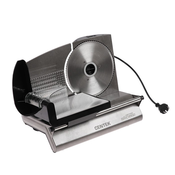 Ломтерезка CENTEK CT-1380 150 Вт (цвет серебристый), фото 1