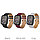 Ремешок Hoco WB05 Ocean wave leather strap для Apple Watch 42/44mm красный, фото 3