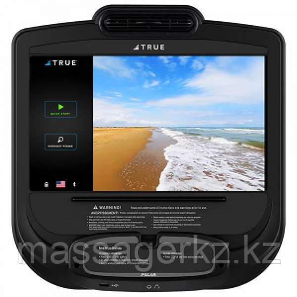 Горизонтальный велотренажер TRUE C400 + консоль Envision Compass, фото 1