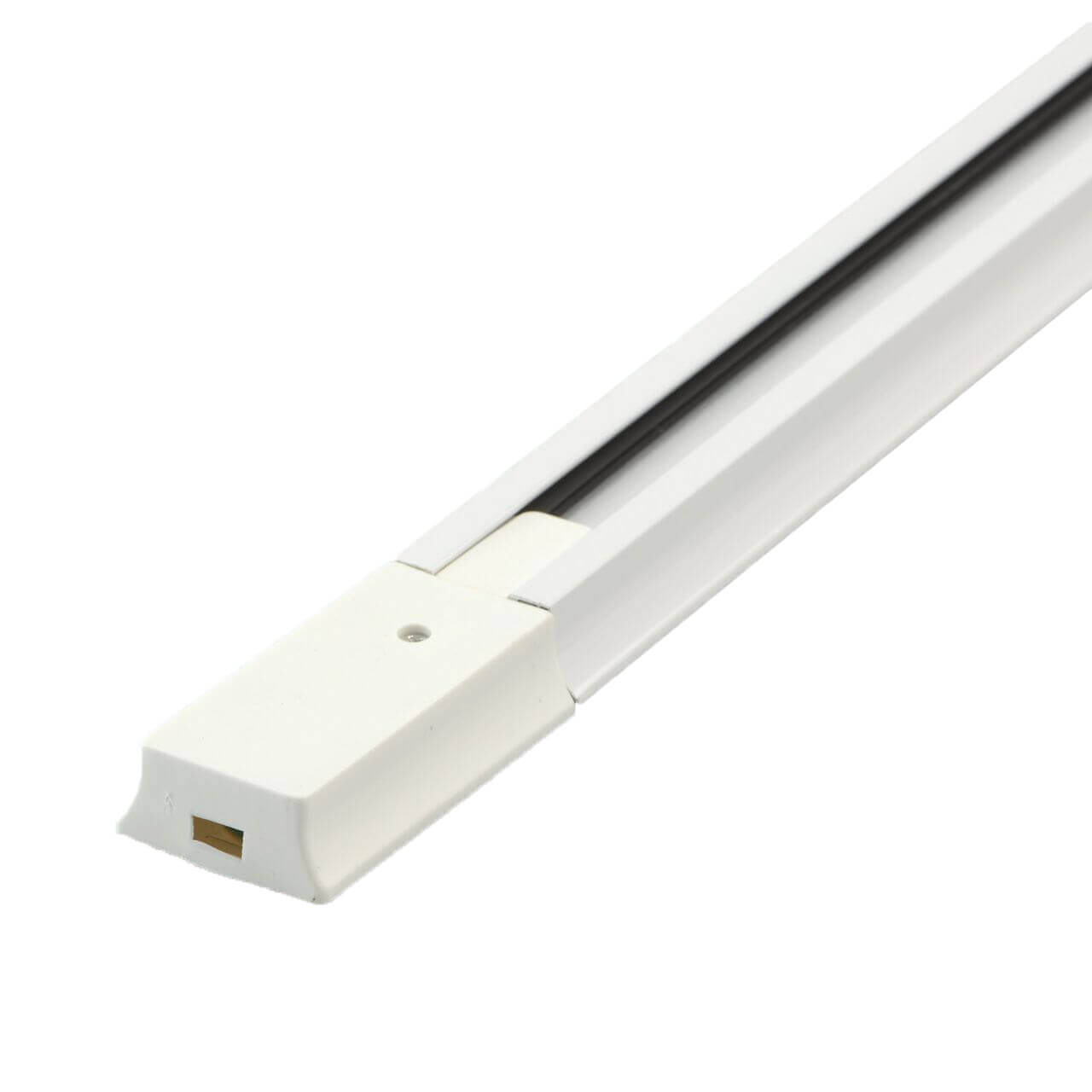 Шинопровод (трек) 2 м для трекового освещения белый, фото 1