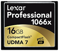 Карта памяти Lexar PROFESSIONAL CompactFlash 16GB 1066x (160 Mb/s)