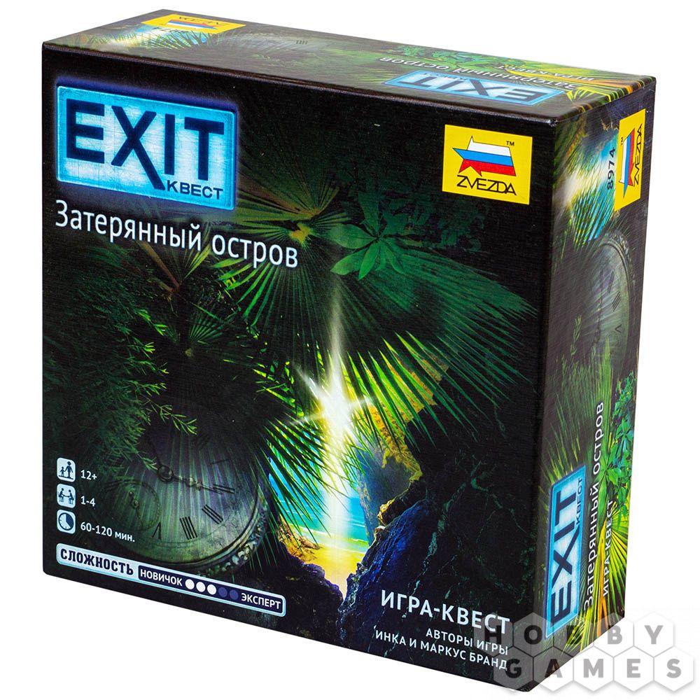 Настольная игра Exit Квест. Затерянный остров - фото 1 - id-p85850772