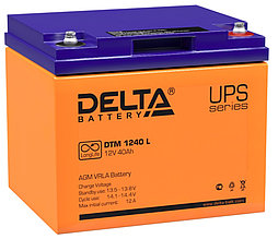 Аккумулятор Delta DTM 1240 L (12В, 40Ач)