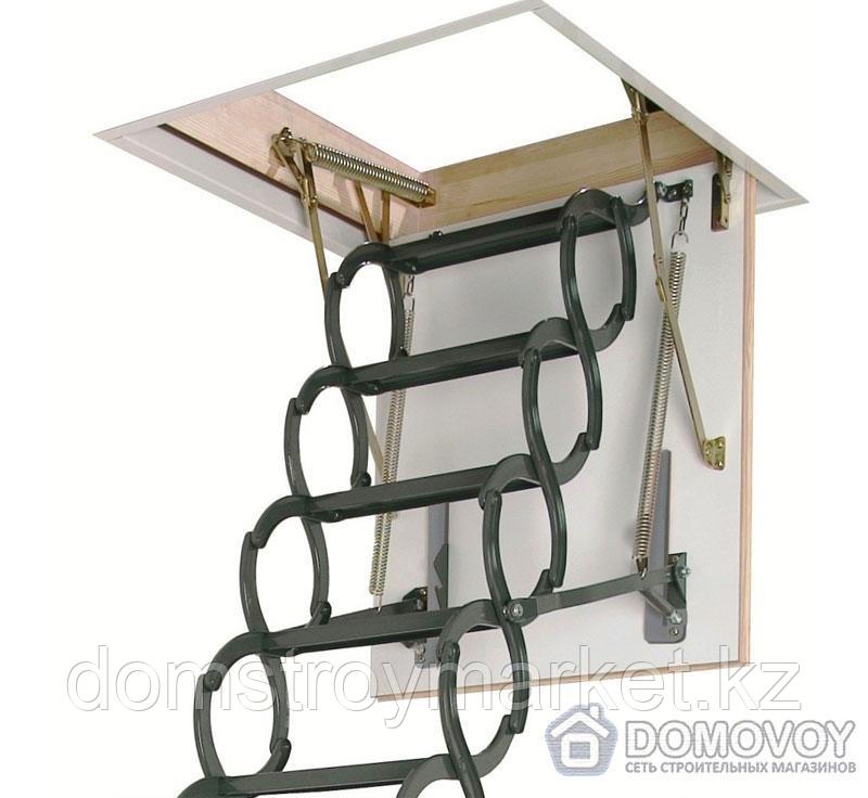 Чердачная металлическая лестница ножничного типа FAKRO LST 60*120*280 Факро т.8-707-570-5151 - фото 2 - id-p85851560