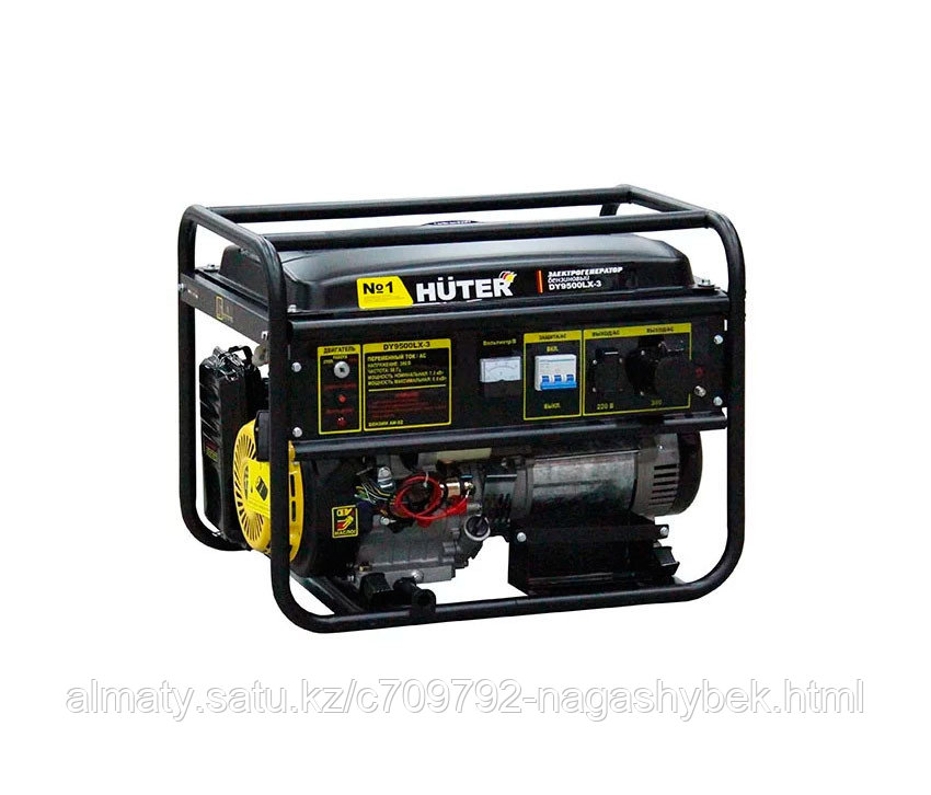 Портативный бензогенератор HUTER DY9500LX-3