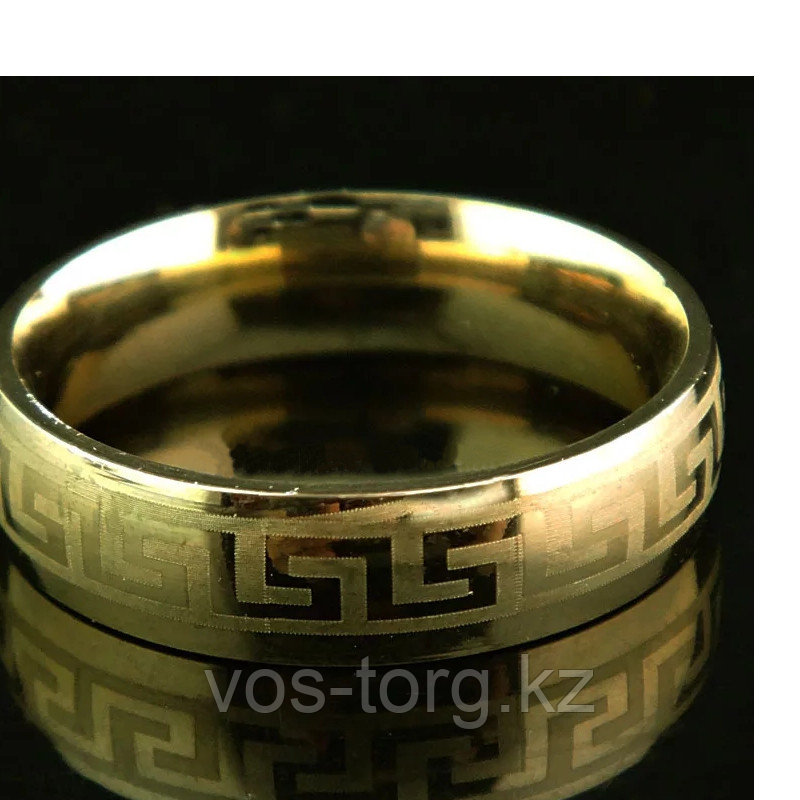 Кольцо обручальное "Wedding ring" позолота