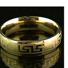 Кольцо обручальное "Wedding ring" позолота
