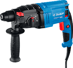 Перфоратор Зубр SDS-plus ЗП-22-650 К, 650 Вт