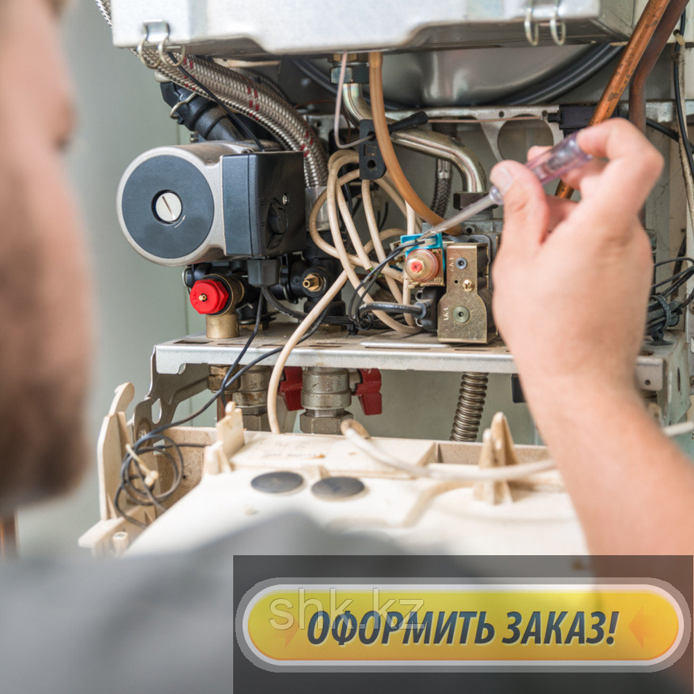 Ремонт и обслуживание, чистка теплообменника газового котла Viessmann в Алматы и Алматинской области