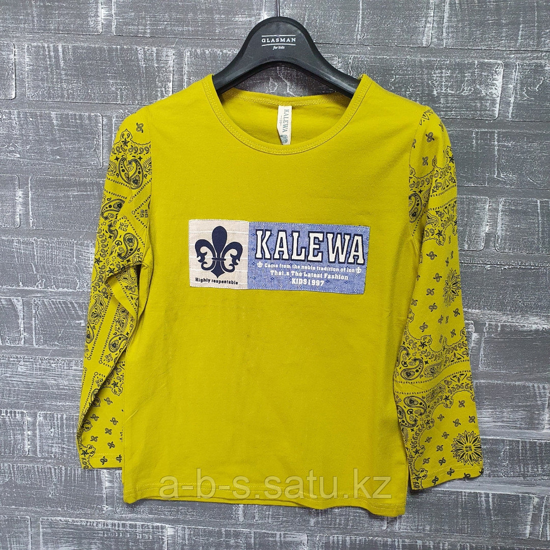 Лонгслив оливкового цвета Kalewa