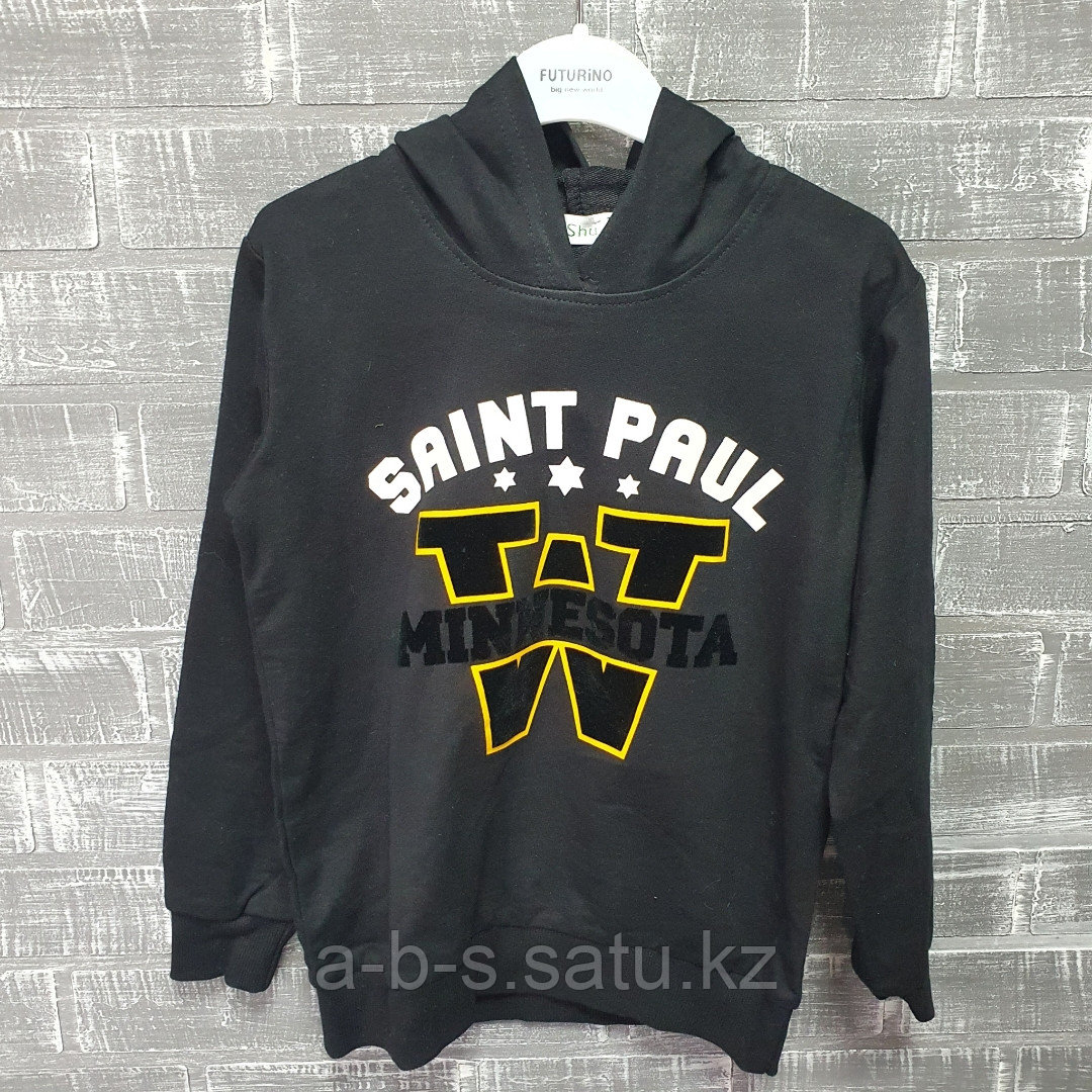 Свитшот черный Saint Paul
