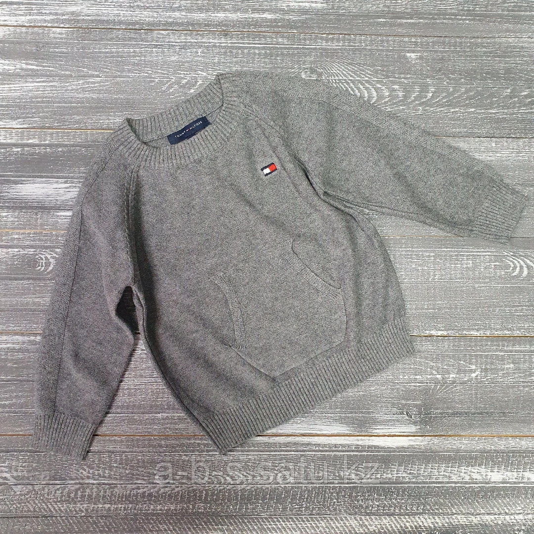 Худи cерый Tommy Hilfiger