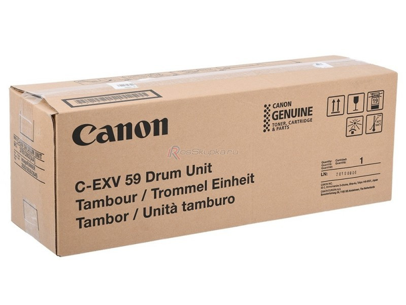 Canon 3761C002 Фотобарабан C-EXV59 Drum Unit для imageRUNNER 2625i 2625, 2630i 2630, 2645i 2645 - фото 1 - id-p85889806