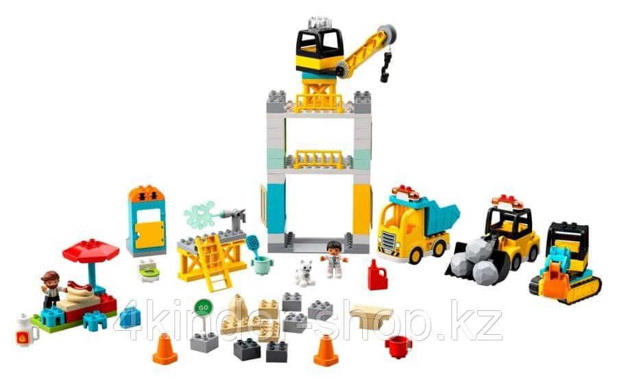 LEGO: Башенный кран на стройке DUPLO 10933 - фото 2 - id-p85890592