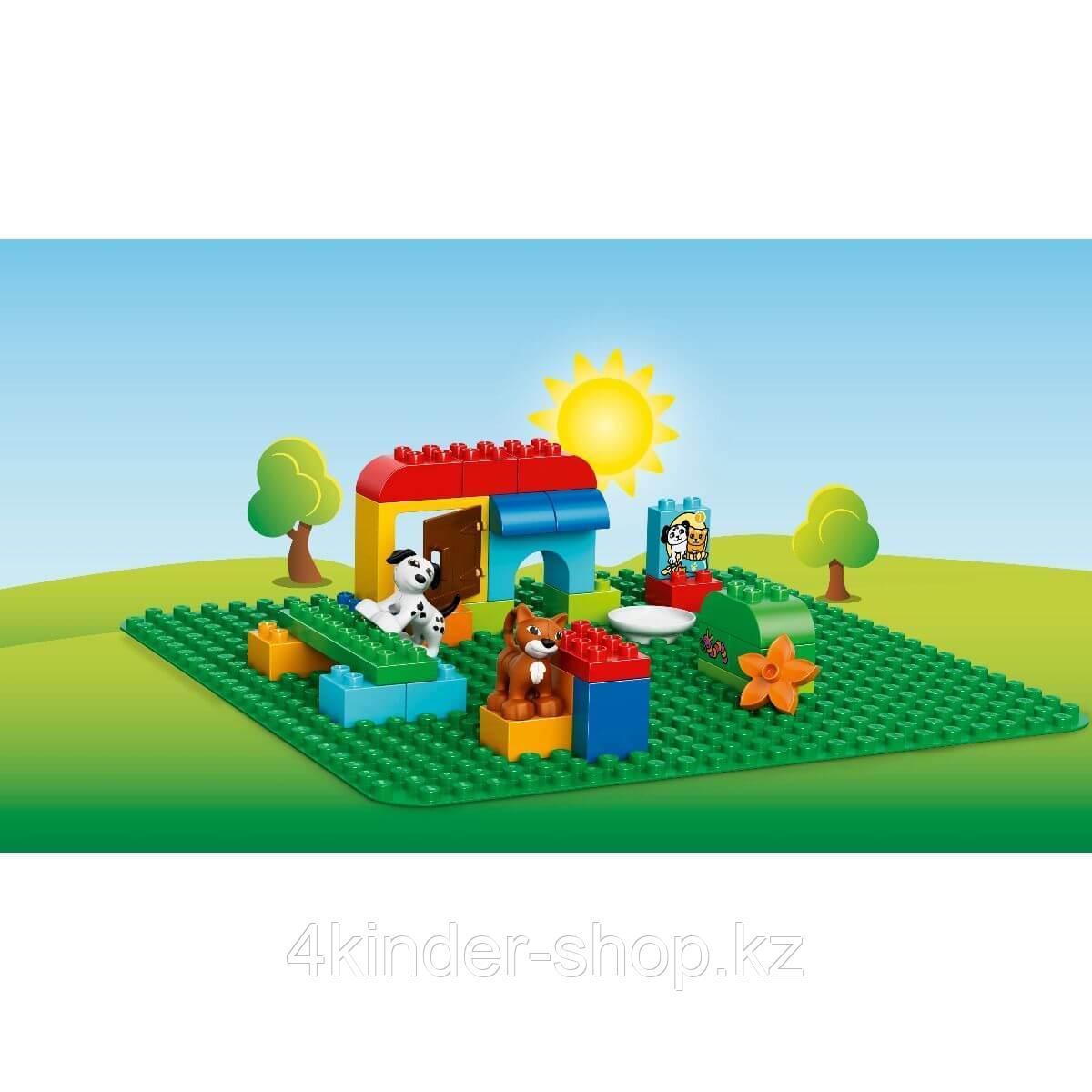LEGO: Большая строительная пластина зеленая DUPLO 2304 - фото 3 - id-p85890597