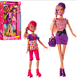 Кукла Defa Lucy с дочкой на роликах, фото 3