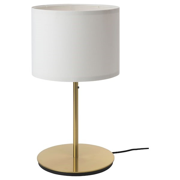 Лампа настольная РИНГСТА / СКАФТЕТ латунь, 56 см ИКЕА, IKEA