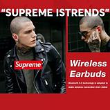 Наушники беспроводные с влагозащитой Supreme TWS C230 Bluetooth 5.0 с зарядным кейсом (Красный), фото 6