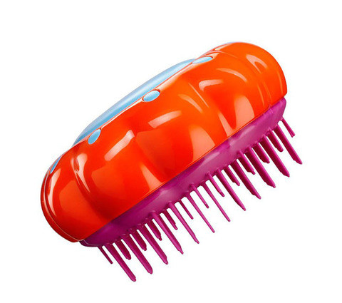 Расческа для волос детская Tangle Teezer Magic Flowerpot (Оранжево-сиреневый) - фото 5 - id-p85894155