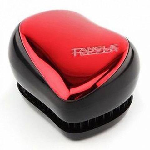 Расческа для волос хромированная Tangle Teezer Compact Styler (Хром-розовый) - фото 4 - id-p85894167