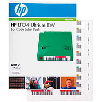 HPE Q2009A Набор наклеек для LTO-4 Ultrium Read/Write Bar Code Label Pack