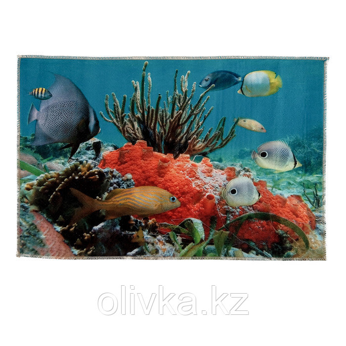 Коврик Доляна «Коралловый риф», 40×60 см