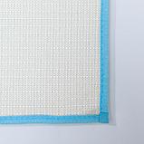 Коврик Доляна «Букли длинные», 40×60 см, цвет синий, фото 4