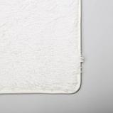 Набор ковриков для ванны и туалета Доляна «Пушистик», 2 шт: 38×40, 40×60 см, цвет белый, фото 3