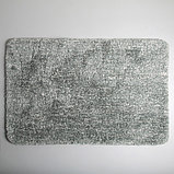 Коврик Доляна «Нина», 50×80 см, ворс короткий, цвет серый, фото 3