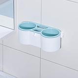 Подставка для ванных принадлежностей, 4 отсека, 22,5×9×8,5 см, цвет МИКС, фото 2