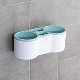 Подставка для ванных принадлежностей, 4 отсека, 22,5×9×8,5 см, цвет МИКС, фото 3
