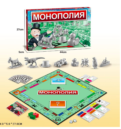 ИГРА МОНОПОЛИЯ MONOPOLY - фото 1 - id-p85927520