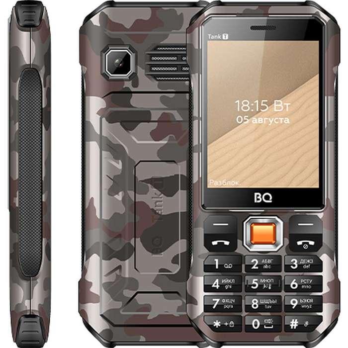 Мобильный телефон BQ 2824 Tank T Camouflage Grey